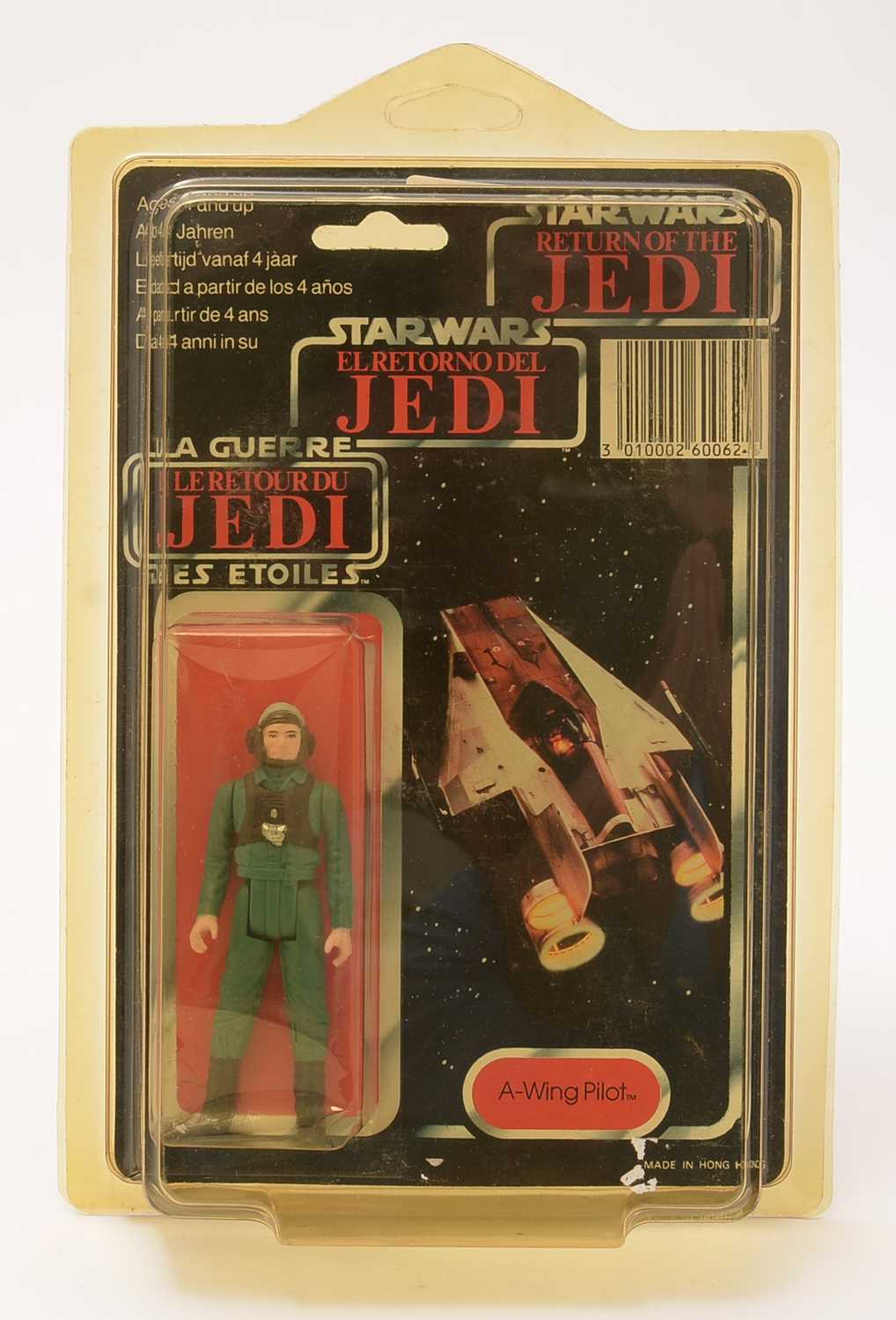 Lot 259 - Star Wars Return of the Jedi A-Wing Pilot carded figure