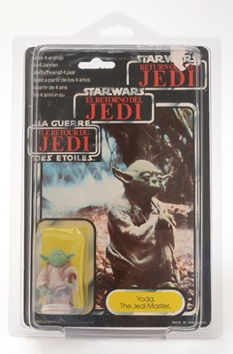 Lot 263 - Star Wars Return of the Jedi Yoda, The Jedi Master carded figure