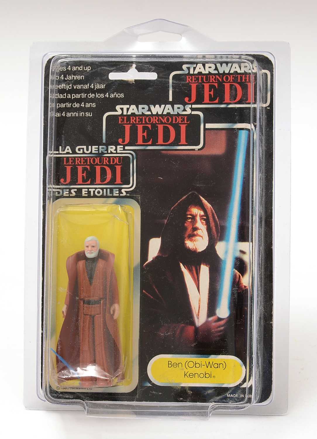 Lot 265 - Star Wars Return of the Jedi Ben (Obi-Wan) Kenobi carded figure