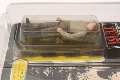 Lot 273 - Star Wars Return of the Jedi Han Solo (in Carbonite Chamber) carded figure