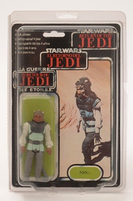 Lot 275 - Star Wars Return of the Jedi Nikto carded figure