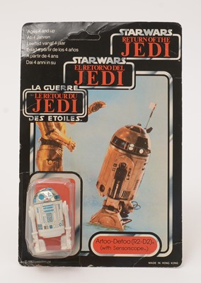 Lot 279 - Star Wars Return of the Jedi Artoo-Detoo (R2-D2) (with Sensorscope) carded figure