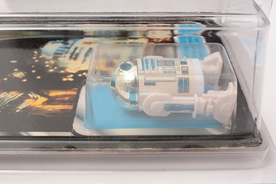 Lot 286 - Star Wars Return of the Jedi Artoo-Detoo (R2-D2) with pop-up lightsabre carded figure