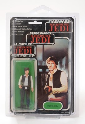 Lot 289 - Star Wars Return of the Jedi Han Solo carded figure