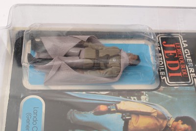 Lot 290 - Star Wars Return of the Jedi Lando Calrissian (General Pilot) carded figure