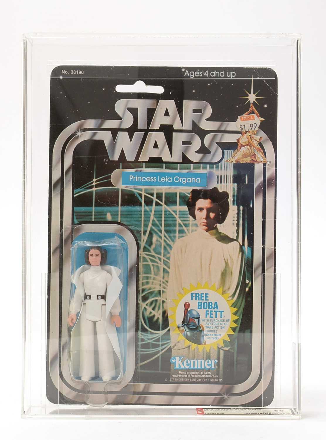 291 - Star Wars Princess Leia Organa carded figure