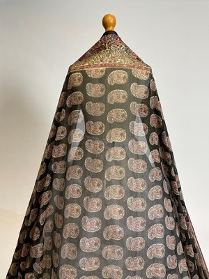 Lot 784 - A 19th Century printed voile shawl