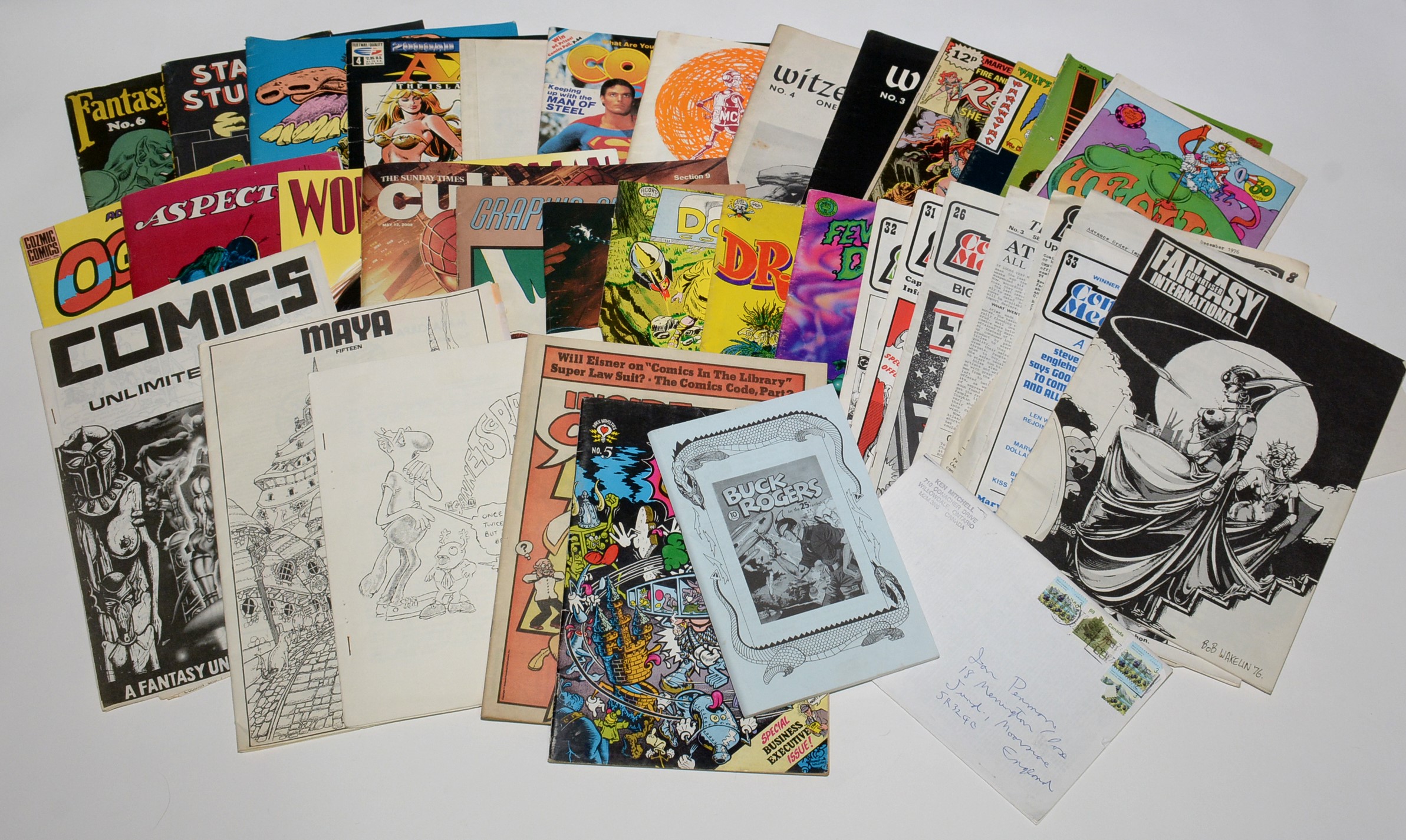 Lot 32 - Underground comix and fanzines