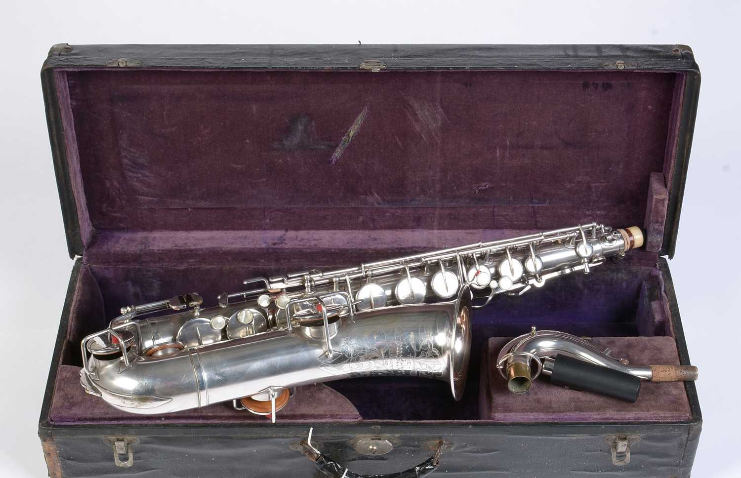 Lot 801 - Buescher True Tone C Melody Tenor Saxophone
