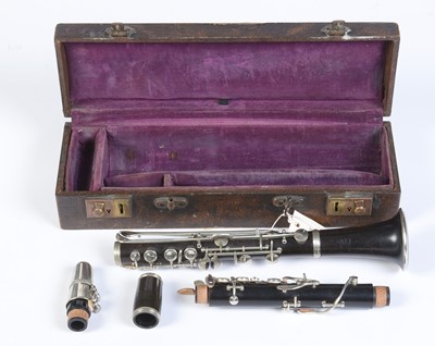 Lot 808 - Selmer Bb Console simple system clarinet
