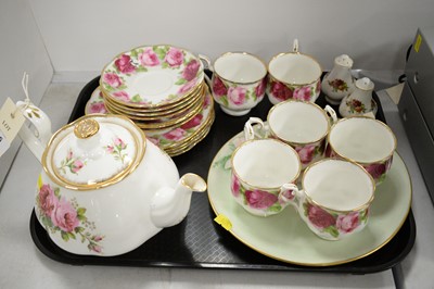 Lot 316 - A selection of Royal Albert tea ware