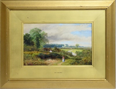 Lot 72 - George Shalders - A Summers Greeting | watercolour