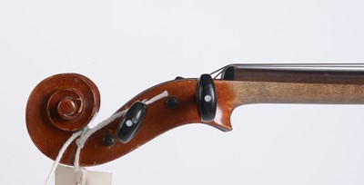 Lot 19 - Early 20th Century German violin, bow and case