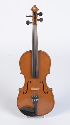 Lot 836 - German Maggini style violin