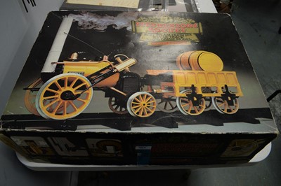 Lot 494 - A boxed Stephenson's Rocket Real Steam Train set