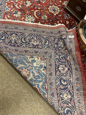 Lot 89 - A decorative modern Persian carpet