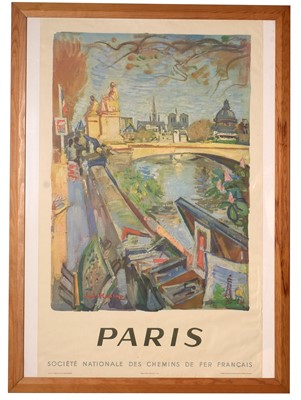 Lot 682 - Société Nationale des Chemins de Fer Français (SNCF) poster.