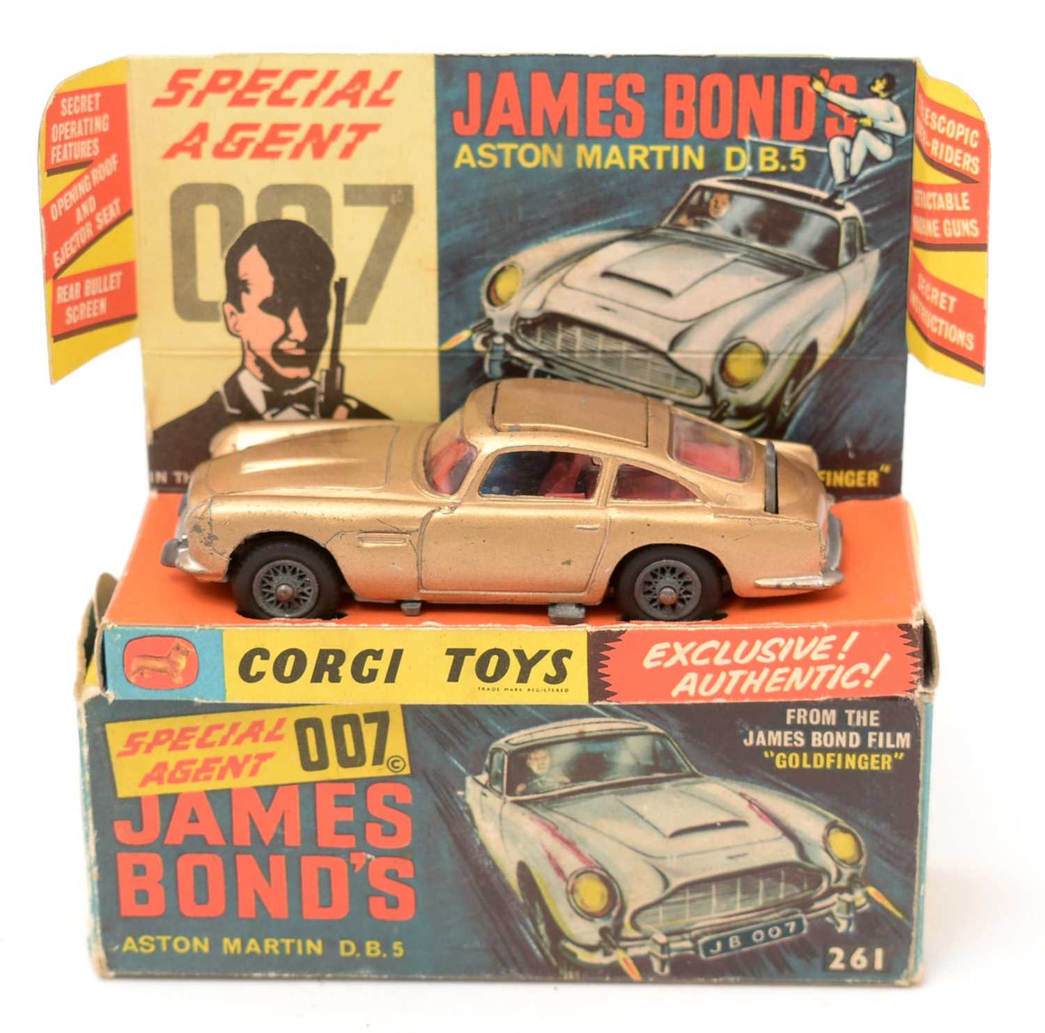 Lot 321 - Corgi James Bond 007 Aston Martin DB5 boxed