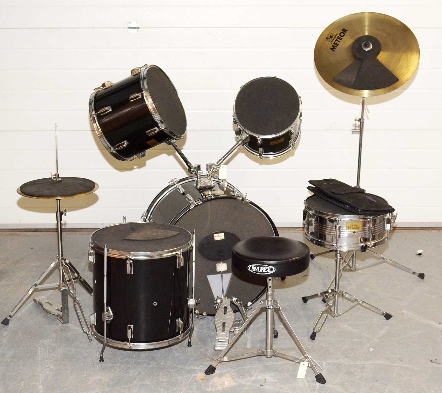 Lot 890 - Custom percussion drum kit