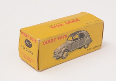 Lot 323 - Dinky Toys 2 CV. Citroen, 24T