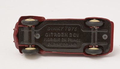 Lot 323 - Dinky Toys 2 CV. Citroen, 24T