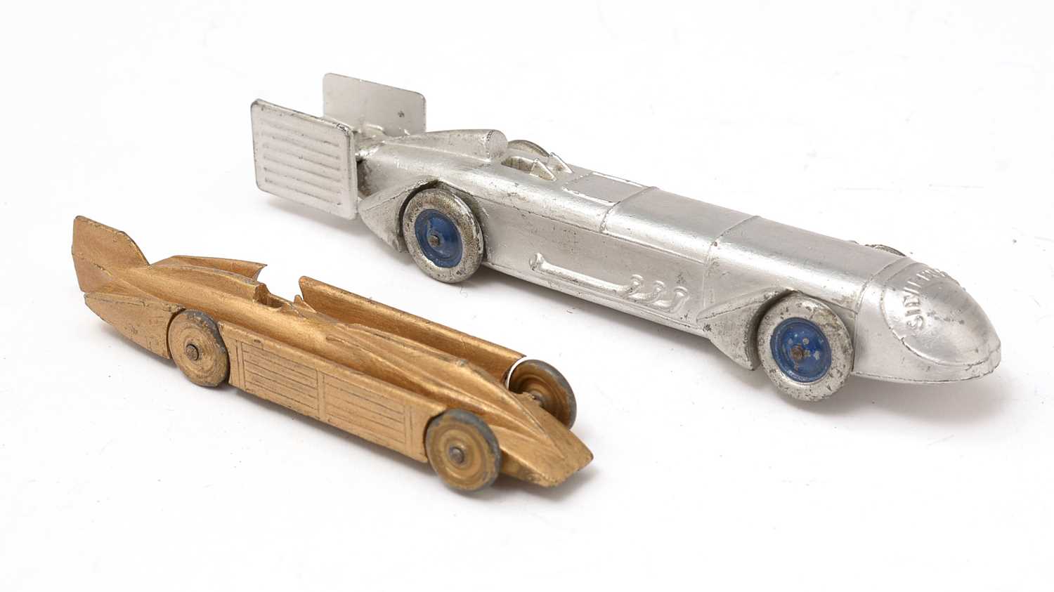 Lot 336 - Two diecast record breaking vehicles.