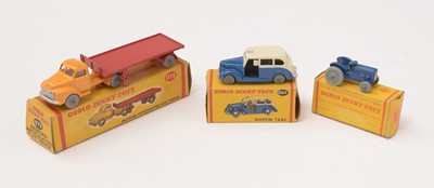 Lot 339 - Three boxed Dublo Dinky Toys