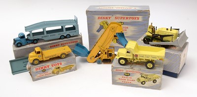 Lot 326 - Five boxed Dinky Supertoys