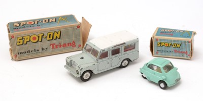 Lot 327 - Two Tri-ang Spot-On boxed models