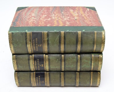 Lot 799 - Six vols The Cornhill Magazine.