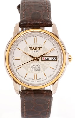 Lot 247 - Tissot Seastar: an automatic steel cased wristwatch
