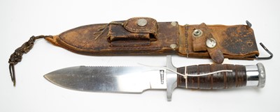 Lot 470 - A mid-20th Century Garcia fighting knife