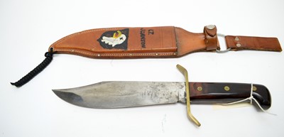 Lot 471 - A Western, USA, bowie type knife