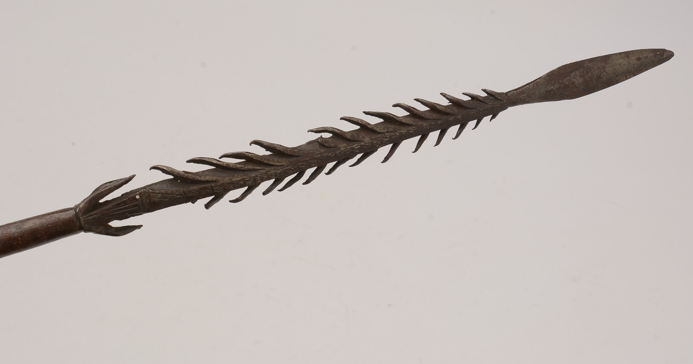 Nuer fishing spear (1936.10.6 .1 .2) from the Southern Sudan Project