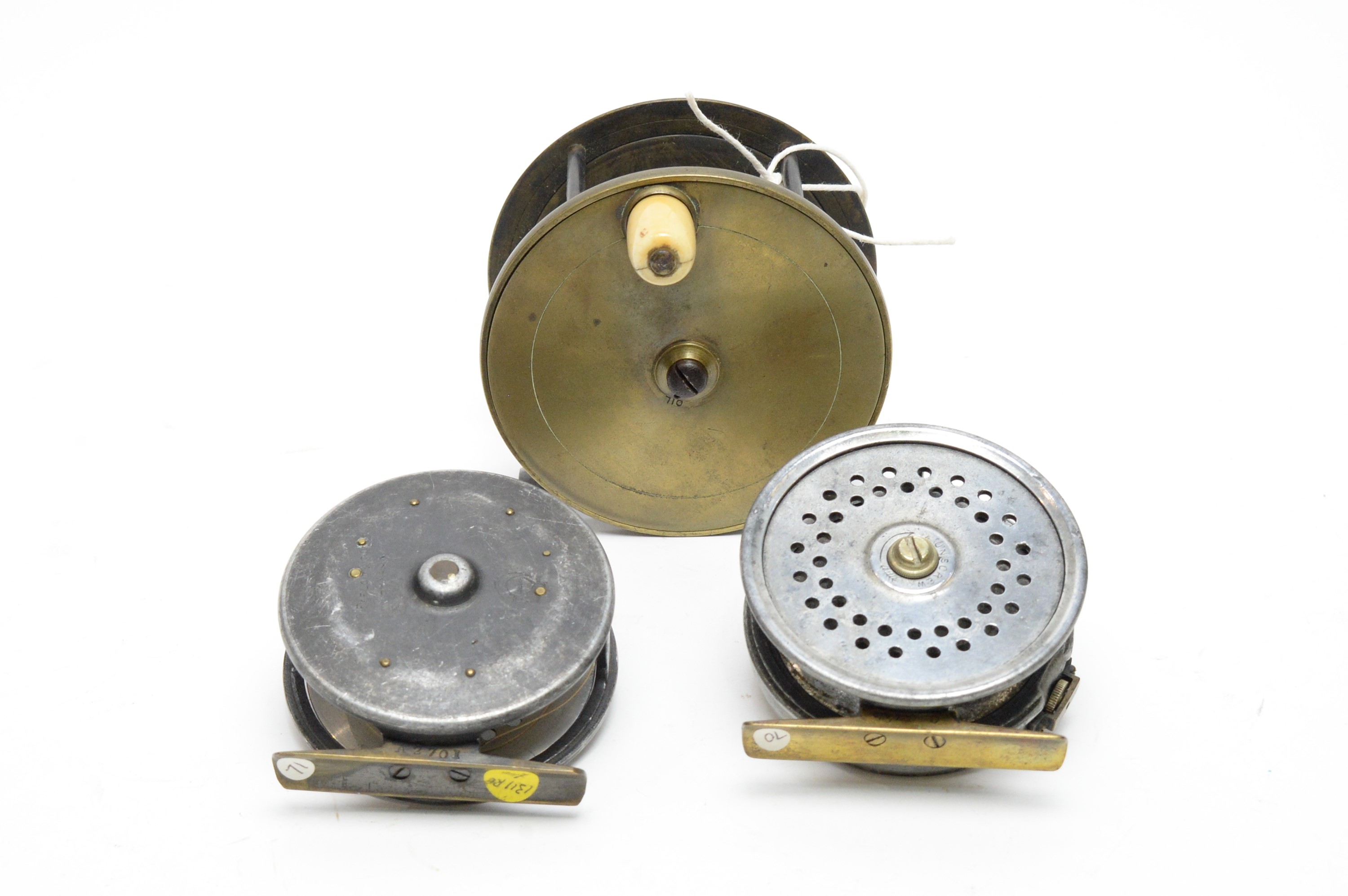At Auction: A VINTAGE CASED FLY FISHING REEL BY C. FARLOW, 191 STRAND,  LONDON.