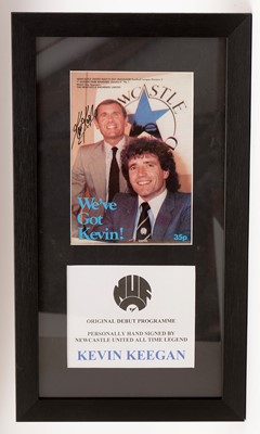 Lot 643 - Newcastle United Kevin Keegan autograph