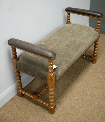 Lot 35 - A Victorian-style window seat