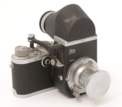 Lot 802 - Leica If 35mm camera and collapsible lens.