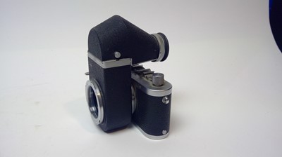 Lot 381 - Leica If 35mm camera and collapsible lens.
