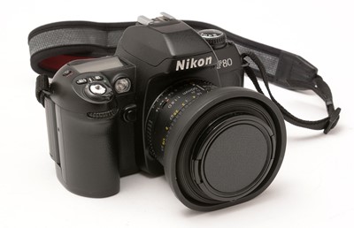 Lot 355 - A Nikon F80 film camera.