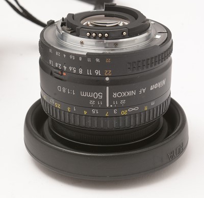Lot 355 - A Nikon F80 film camera.