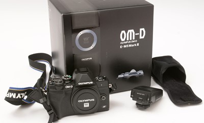 Lot 368 - An Olympus OM-D camera.