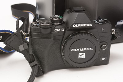 Lot 368 - An Olympus OM-D camera.