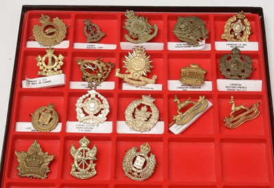 Lot 498 - Collection of Canadian cap badges