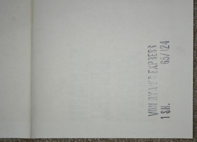 Lot 704 - Von Ryan's Express (1965) film poster.