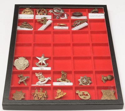 Lot 502 - Collection of mainly British cap badges