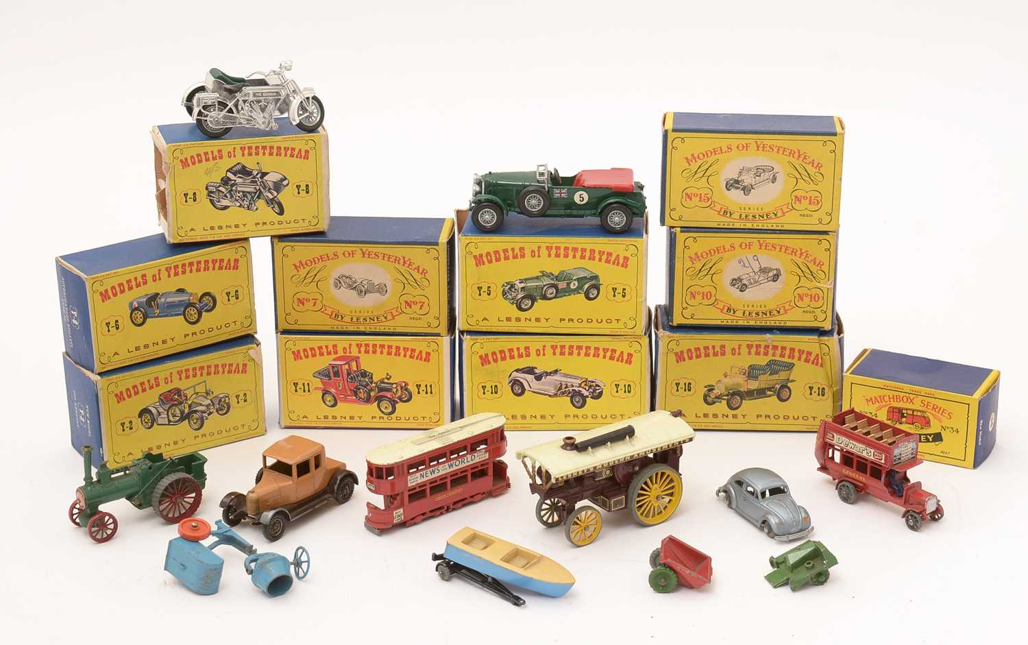 Lot 332 - Models of Yesteryear diecast model vehicles.