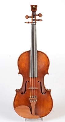 Lot 31 - A Bridge LTD 'Woodstock' model violin cased