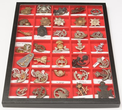 Lot 504 - Collection of British cap badges