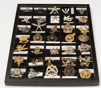 Lot 496 - Collection of British cap badges